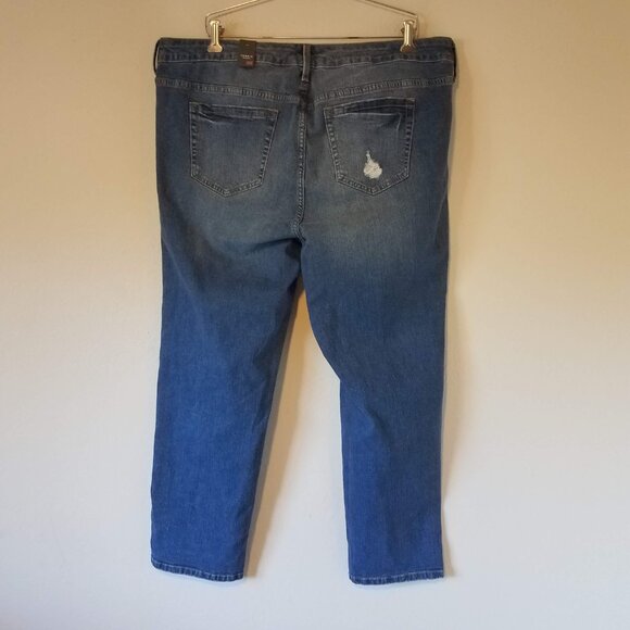 Torrid Jeans Perfect Boyfriend Ankle Vintage Stretch 20R Devil's Advocate NWT - Picture 7 of 7